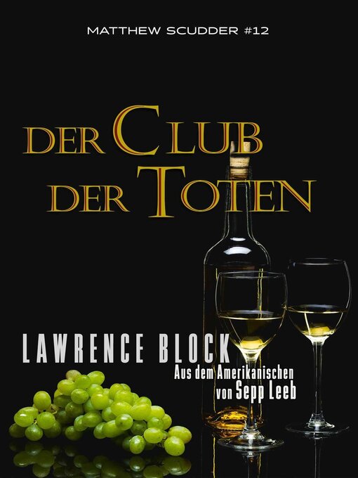 Title details for Der Club der Toten by Lawrence Block - Available